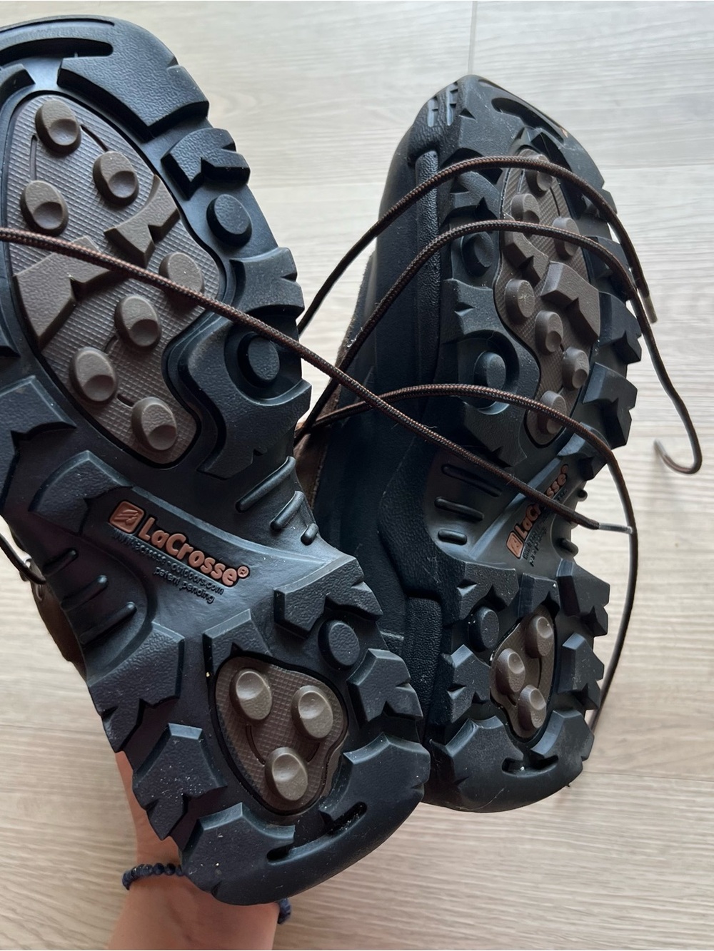Lacrosse Brown Suede Hiking Boots - Picture 8 of 8